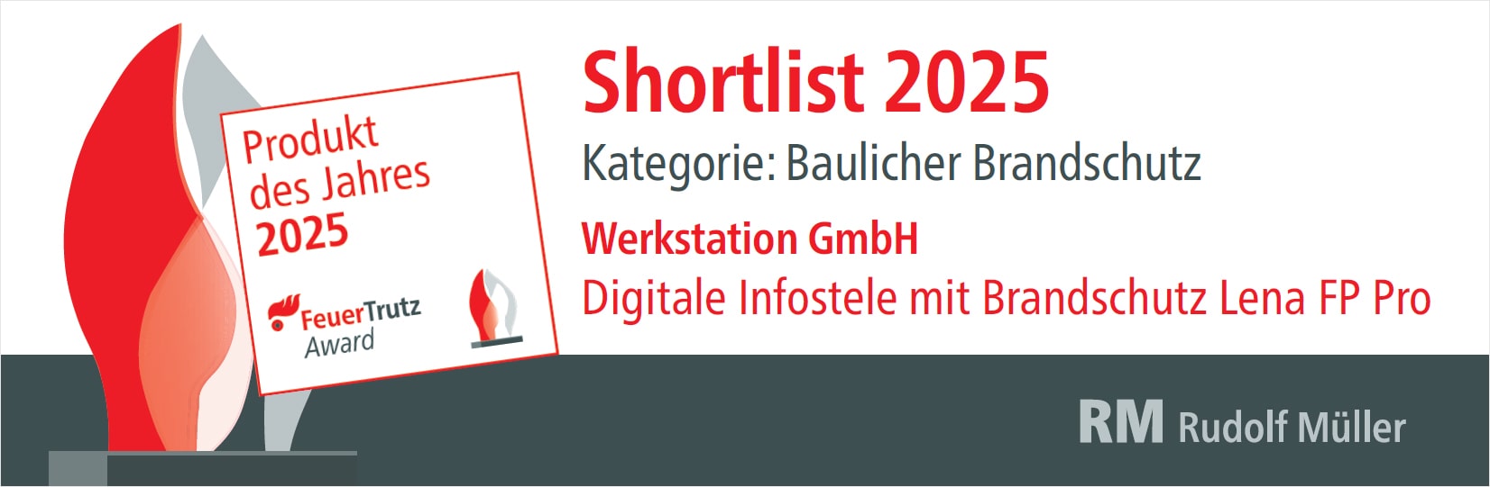 TrutzAward 2025 - Werkstation GmbH - Baulicher Brandschutz, Produkt des Jahres