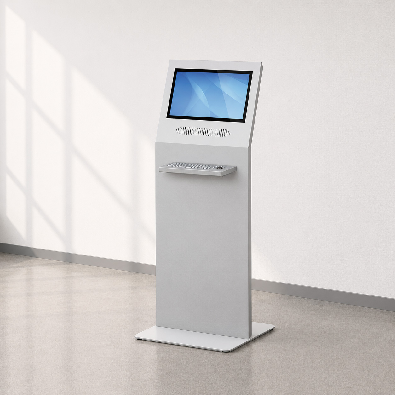 Adnan (22″) – Infoterminal und Kiosksystem mit Touchscreen und Tastatur